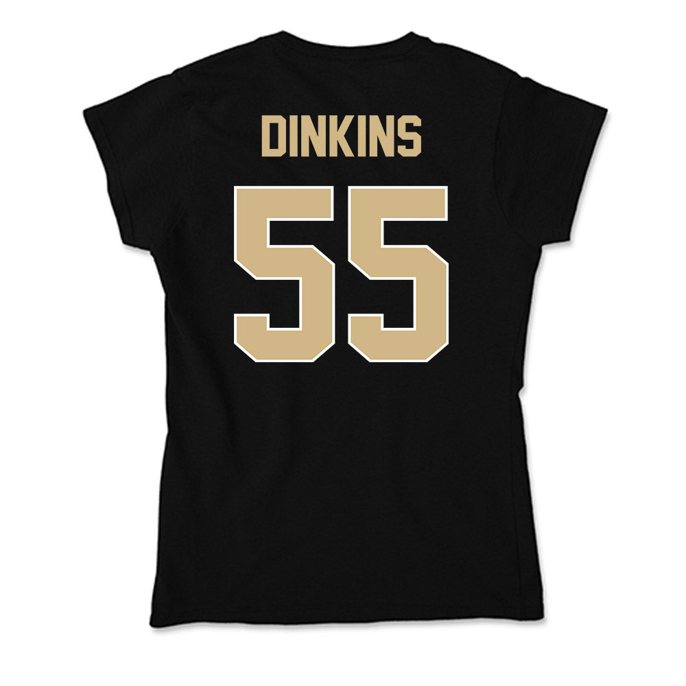 Purdue - NCAA Football : Jamarius Dinkins - Soft Style Women’s T-Shirt-1