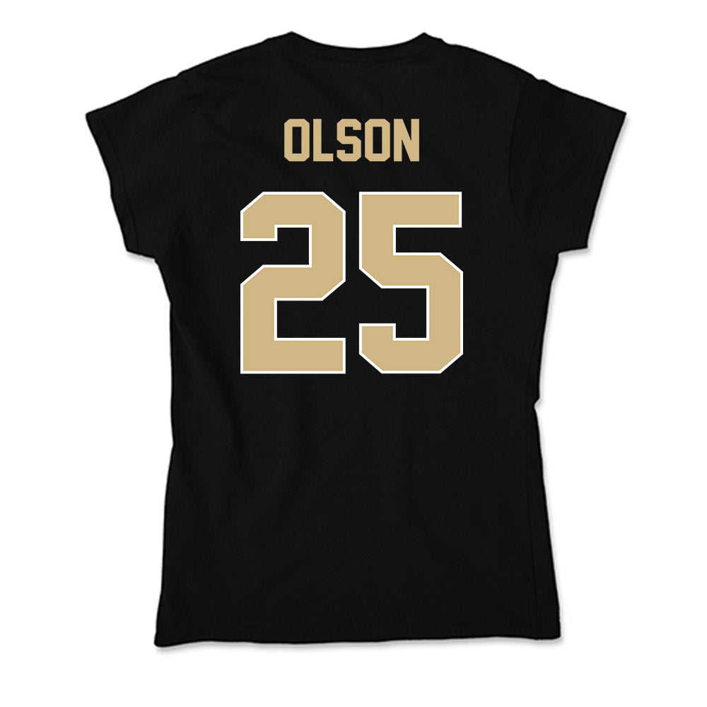 Purdue - NCAA Baseball : Brayden Olson - Soft Style Women’s T-Shirt-1