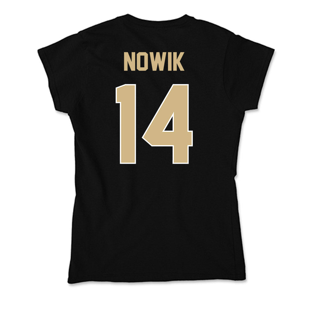 Purdue - NCAA Baseball : Breck Nowik - Soft Style Women’s T-Shirt-1