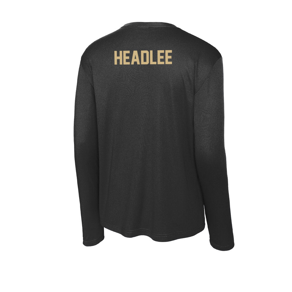 Purdue - NCAA Women's Golf : Michaela Headlee - Activewear Long Sleeve T-Shirt-1