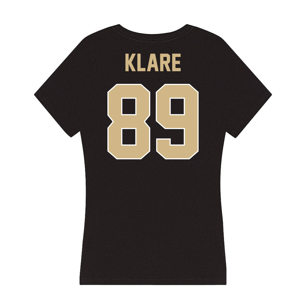 Purdue - NCAA Football : Luke Klare - Women's V-Neck T-Shirt-1
