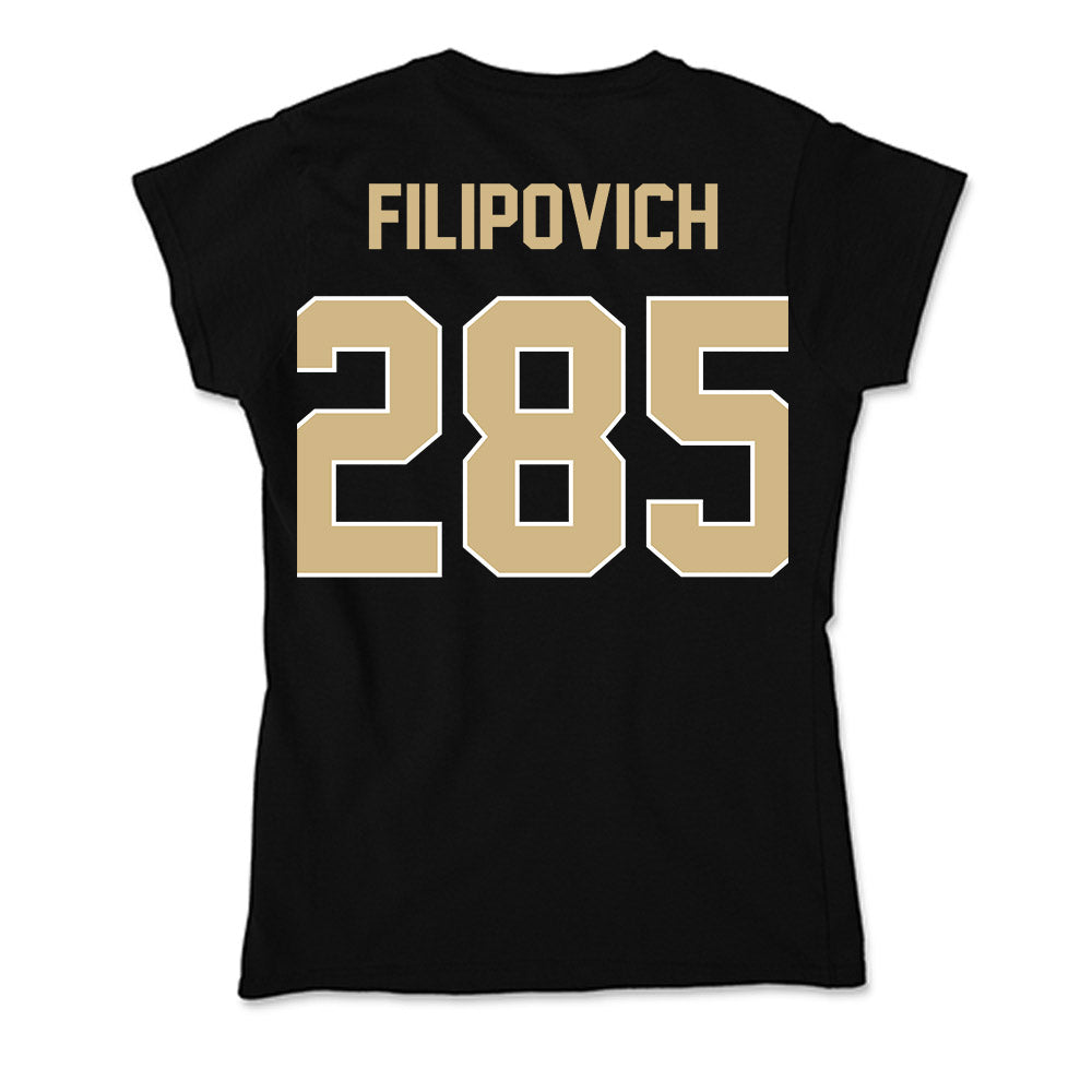 Purdue - NCAA Wrestling : Hayden Filipovich - Soft Style Women’s T-Shirt-1