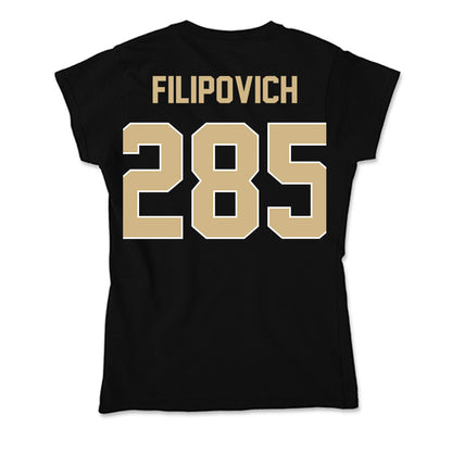 Purdue - NCAA Wrestling : Hayden Filipovich - Soft Style Women’s T-Shirt-1