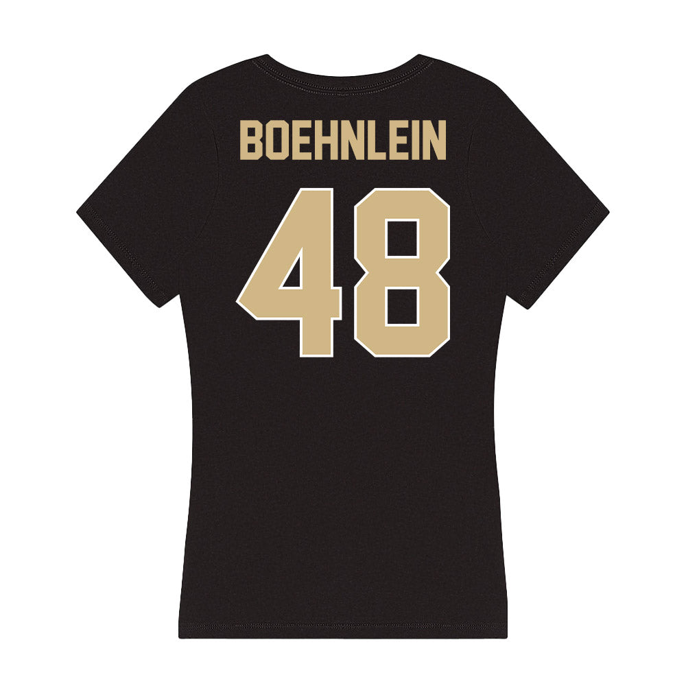 Purdue - NCAA Football : Bennett Boehnlein - Women's V-Neck T-Shirt-1