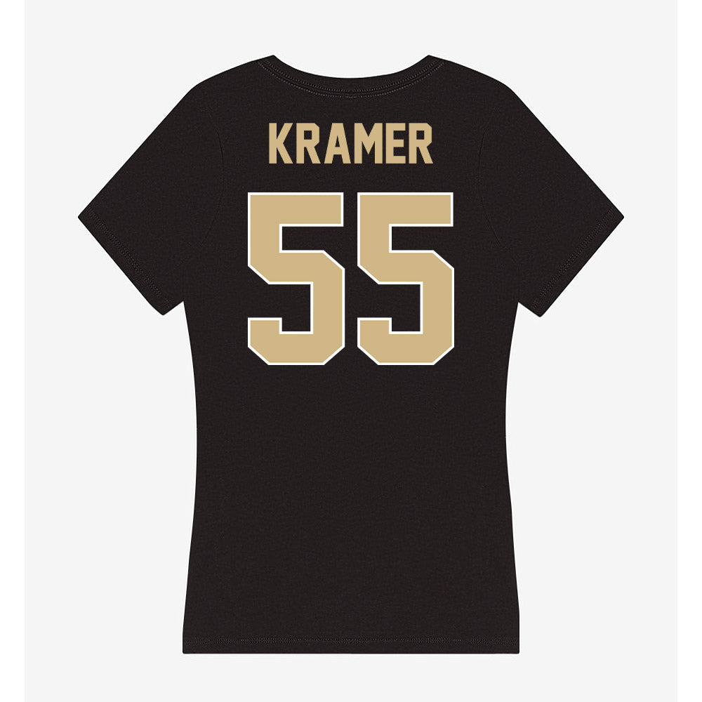Purdue - NCAA Baseball : Jake Kramer - Women's V-Neck T-Shirt-1