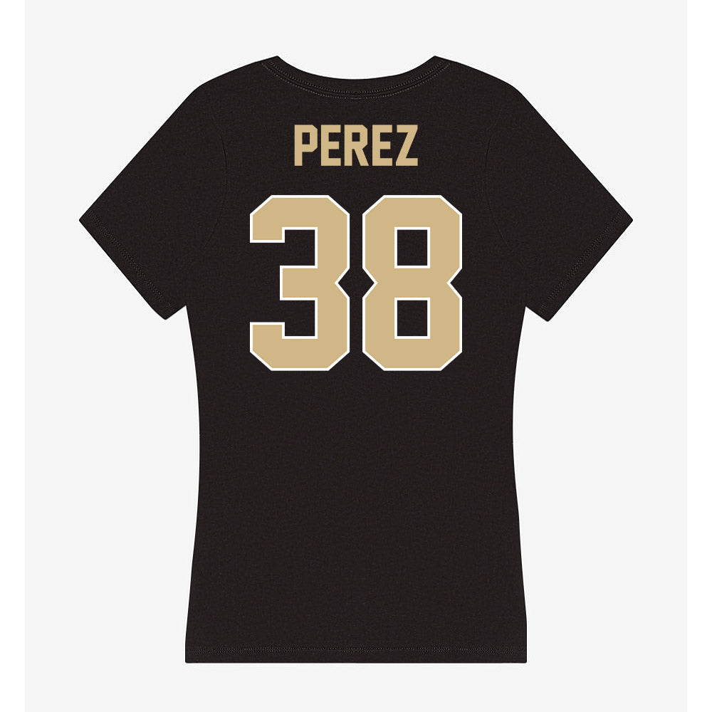 Purdue - NCAA Softball : Brooke Perez - Women's V-Neck T-Shirt-1