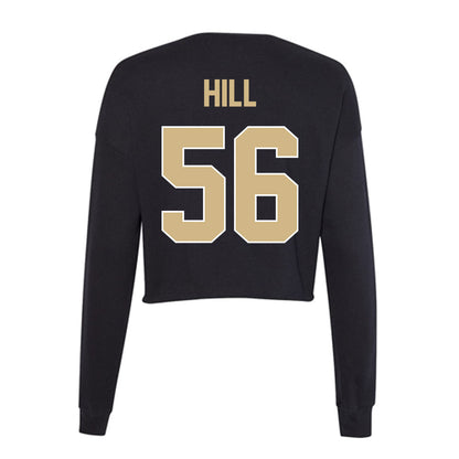 Purdue - NCAA Football : Reese Hill - Women's Cropped Crew Fleece-1