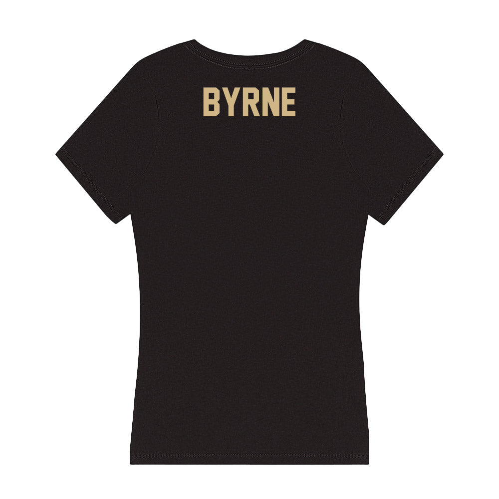 Purdue - NCAA Cheerleading : Sara Byrne - Women's V-Neck T-Shirt-1