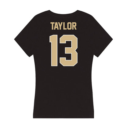 Purdue - NCAA Baseball : Keenan Taylor - Women's V-Neck T-Shirt-1