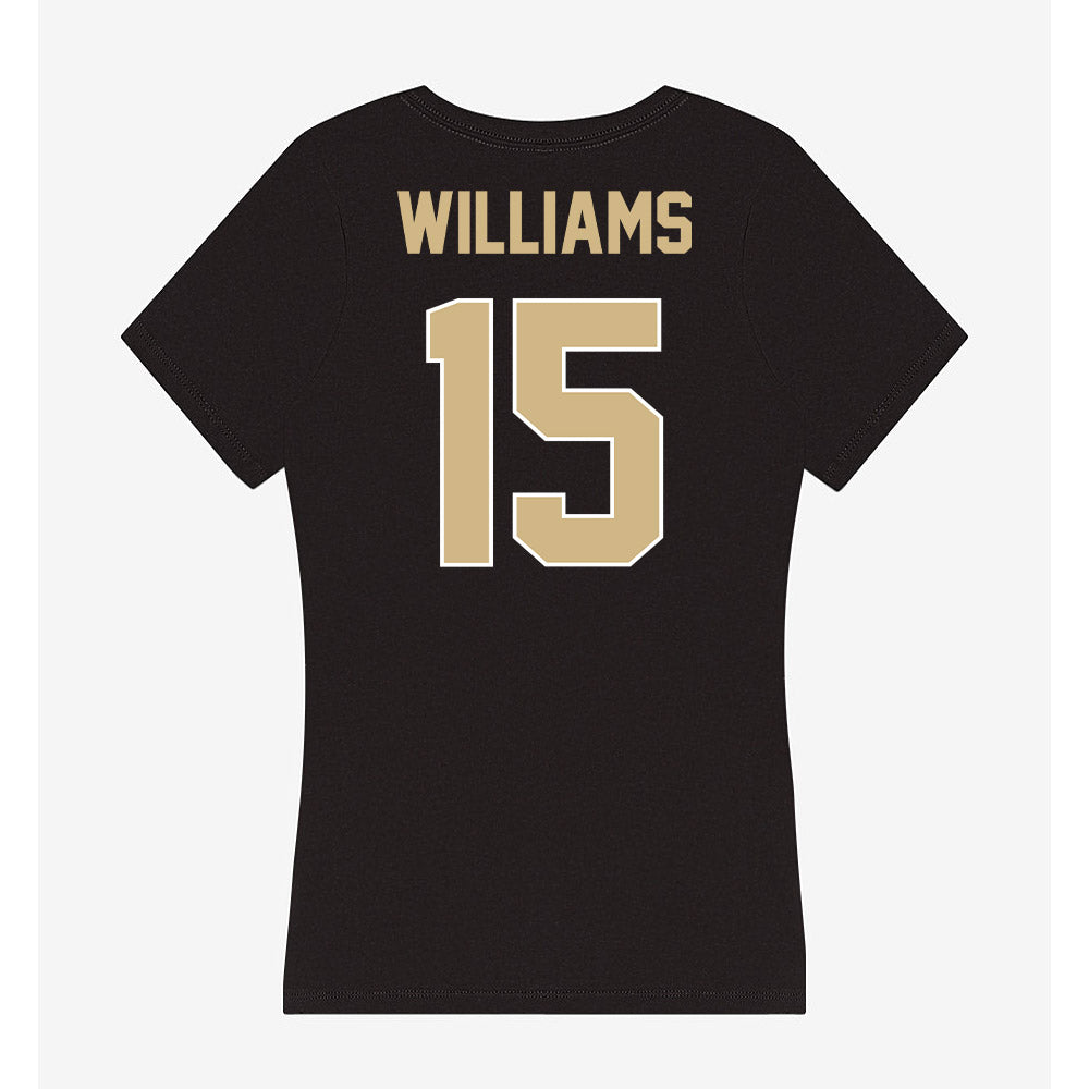 Purdue - NCAA Women's Volleyball : Rachel Williams - Women's V-Neck T-Shirt-1