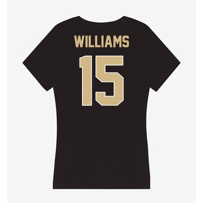 Purdue - NCAA Women's Volleyball : Rachel Williams - Women's V-Neck T-Shirt-1