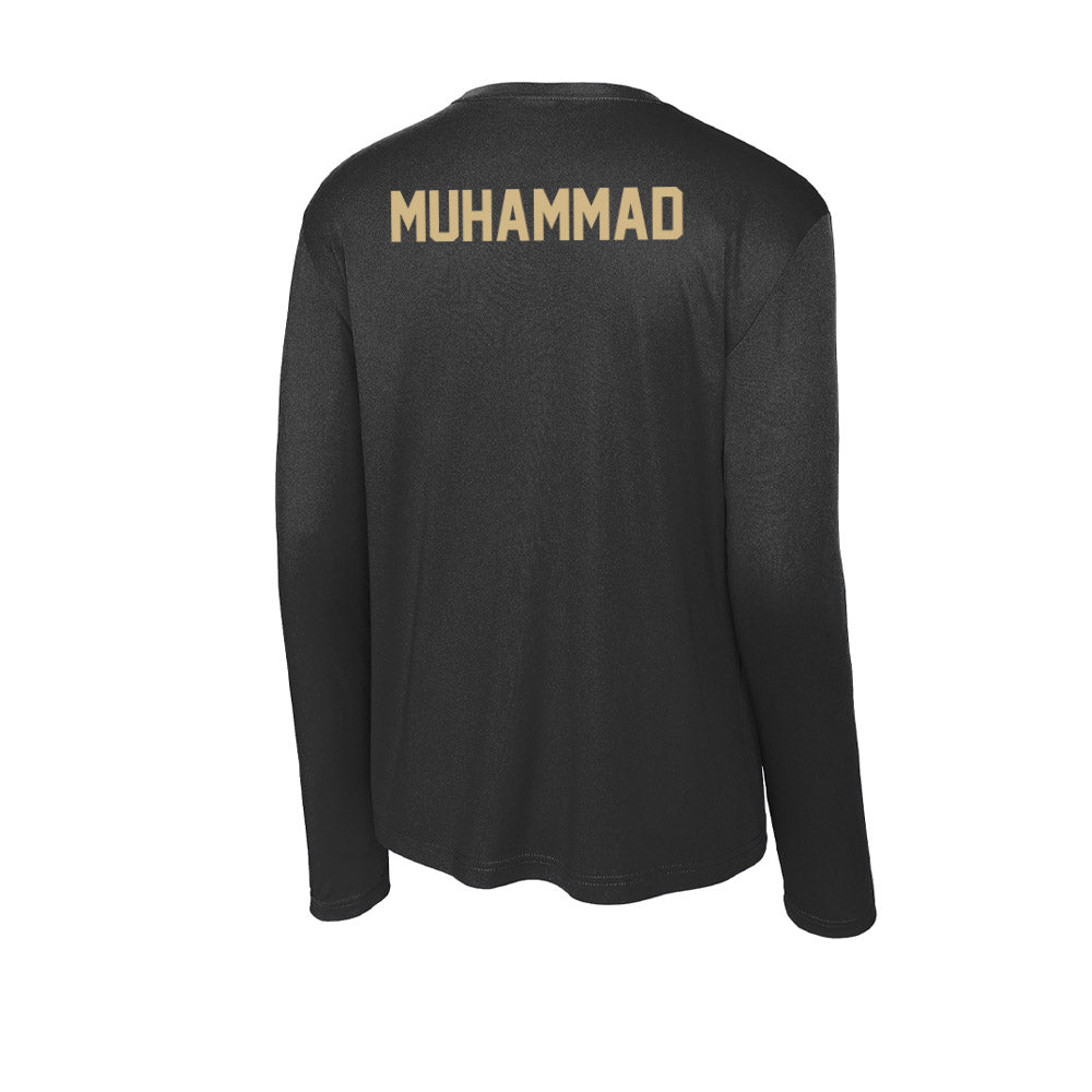 Purdue - NCAA Men's Swimming & Diving : Idris Muhammad - Activewear Long Sleeve T-Shirt