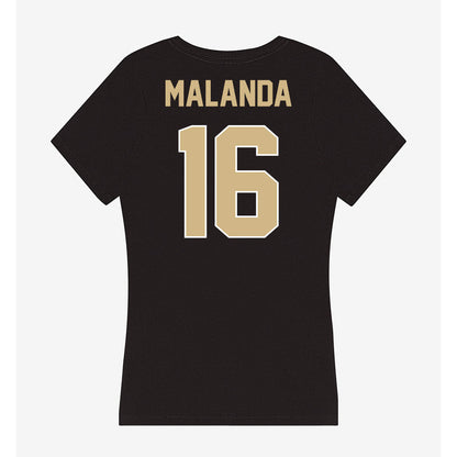 Purdue - NCAA Women's Soccer : Jayme Malanda - Women's V-Neck T-Shirt-1