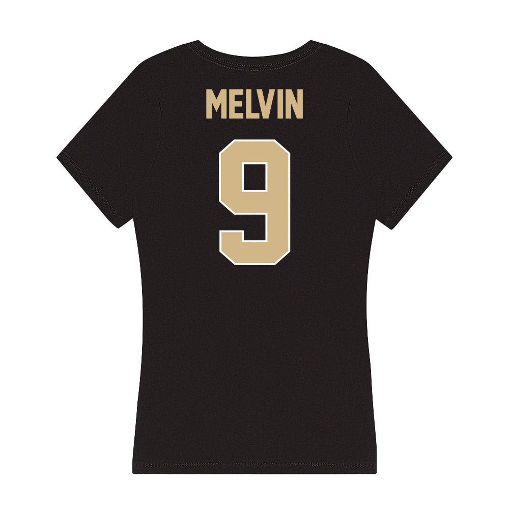 Purdue - NCAA Baseball : Camden Melvin - Women's V-Neck T-Shirt-1