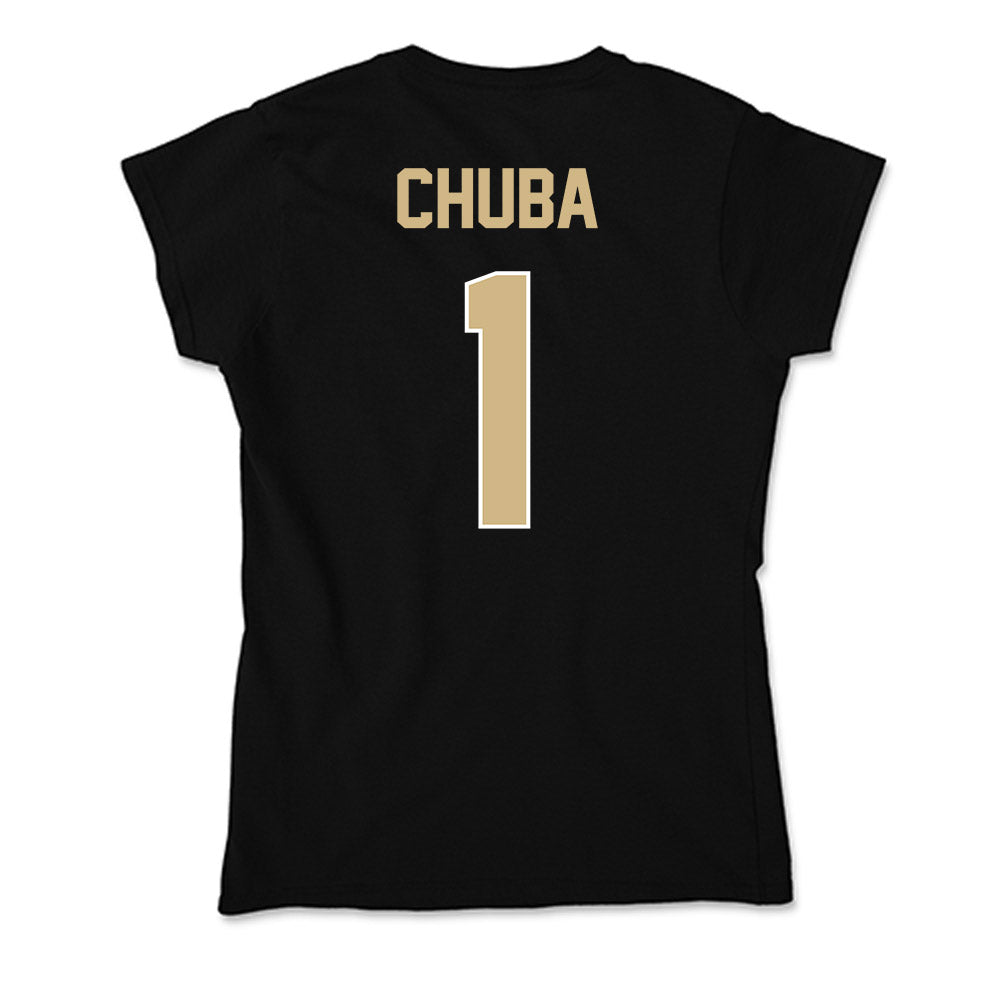 Purdue - NCAA Football : Evans Chuba - Soft Style Women’s T-Shirt-1