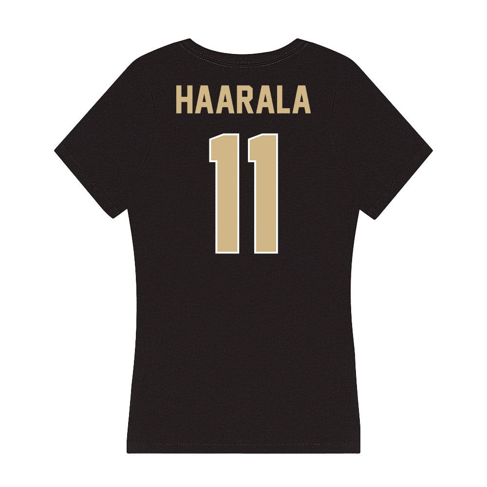 Purdue - NCAA Women's Soccer : Brooke Haarala - Women's V-Neck T-Shirt-1