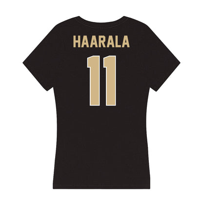 Purdue - NCAA Women's Soccer : Brooke Haarala - Women's V-Neck T-Shirt-1
