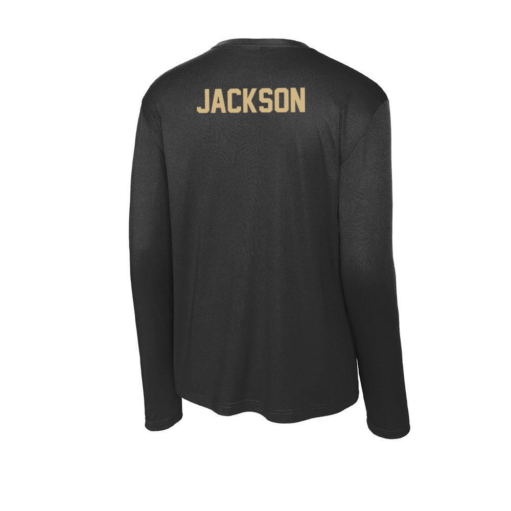 Purdue - NCAA Wrestling : Ashton Jackson - Activewear Long Sleeve T-Shirt-1