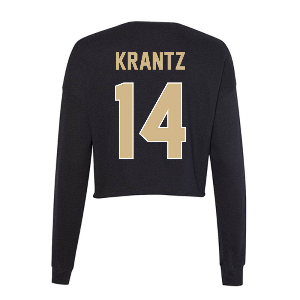 Purdue - NCAA Softball : Jensen Krantz - Women's Cropped Crew Fleece-1