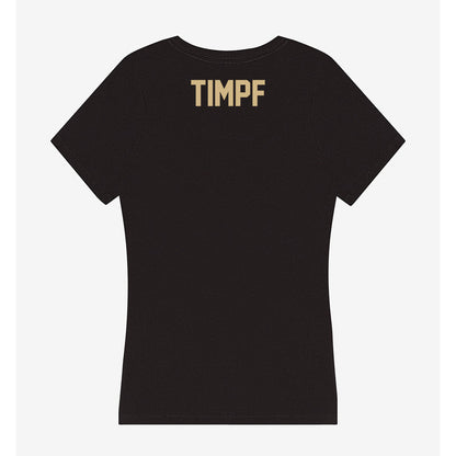 Purdue - NCAA Women's Golf : Lauren Timpf - Women's V-Neck T-Shirt-1