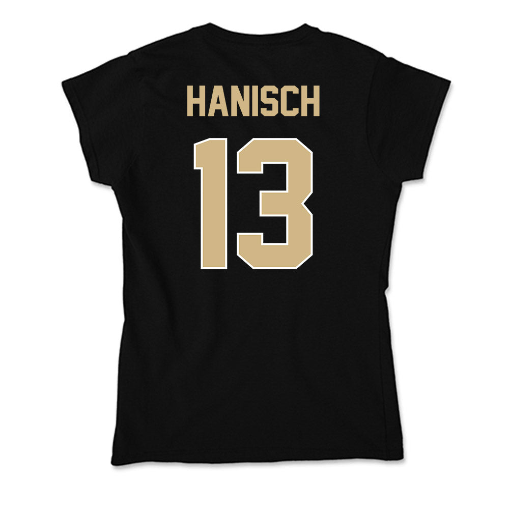 Purdue - NCAA Women's Soccer : bianca hanisch - Soft Style Women’s T-Shirt-1