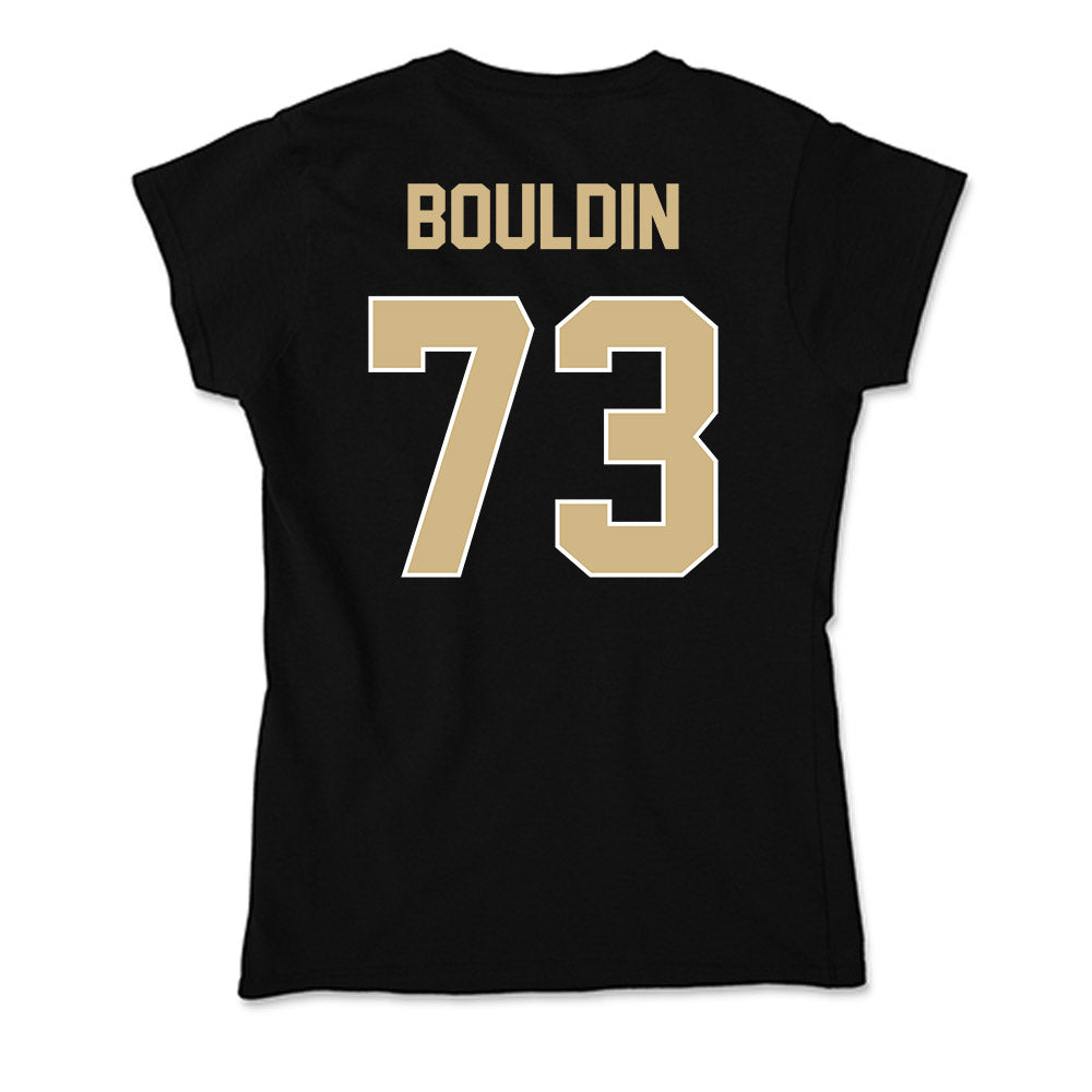 Purdue - NCAA Football : Jaekwon Bouldin - Soft Style Women’s T-Shirt-1