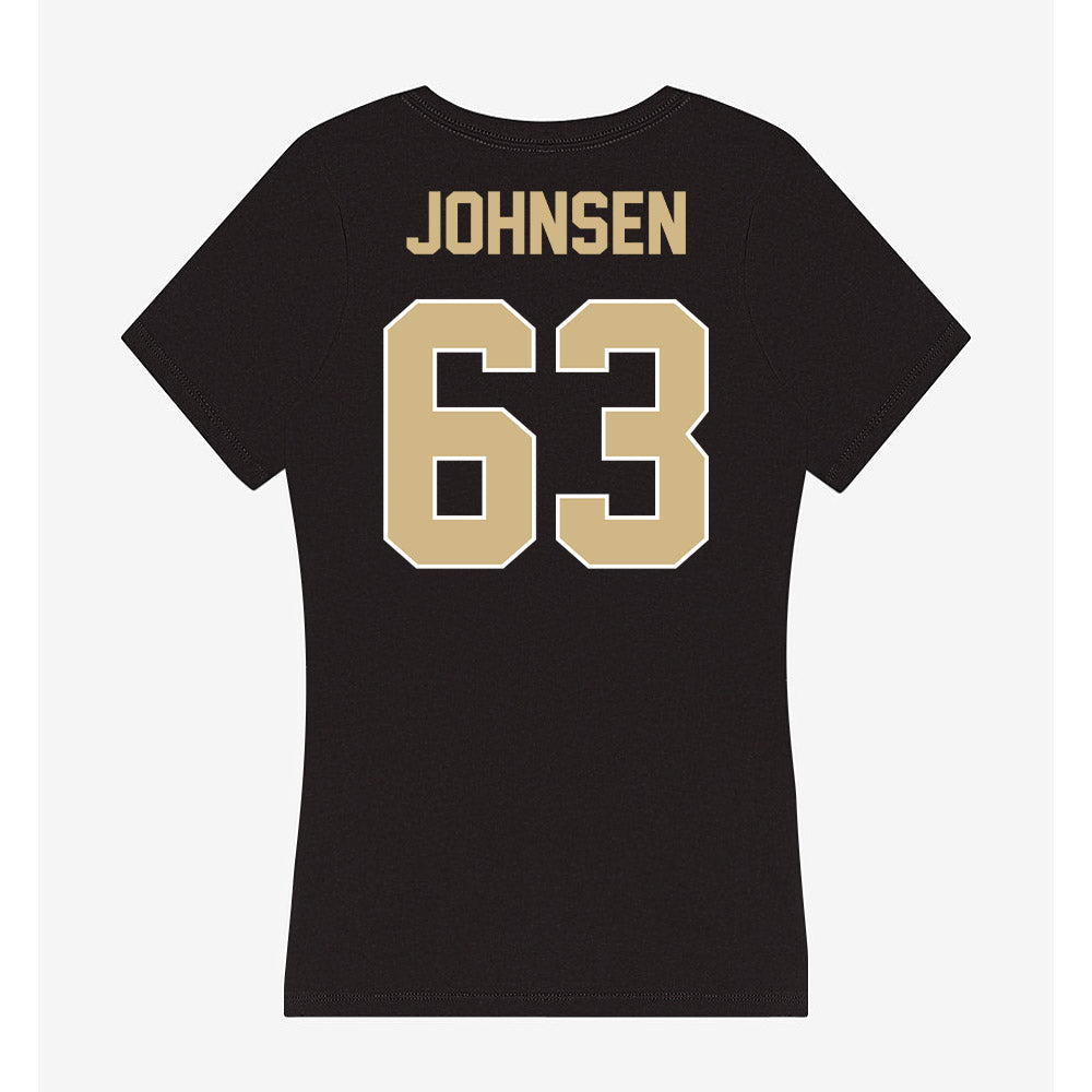 Purdue - NCAA Football : Jimmy Johnsen - Women's V-Neck T-Shirt-1