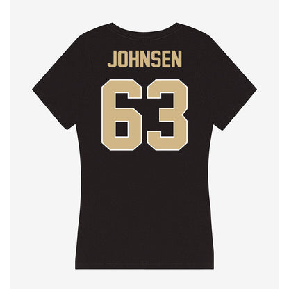 Purdue - NCAA Football : Jimmy Johnsen - Women's V-Neck T-Shirt-1