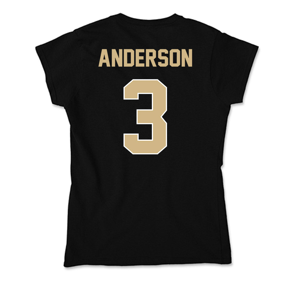 Purdue - NCAA Women's Volleyball : Akasha Anderson - Soft Style Women’s T-Shirt-1