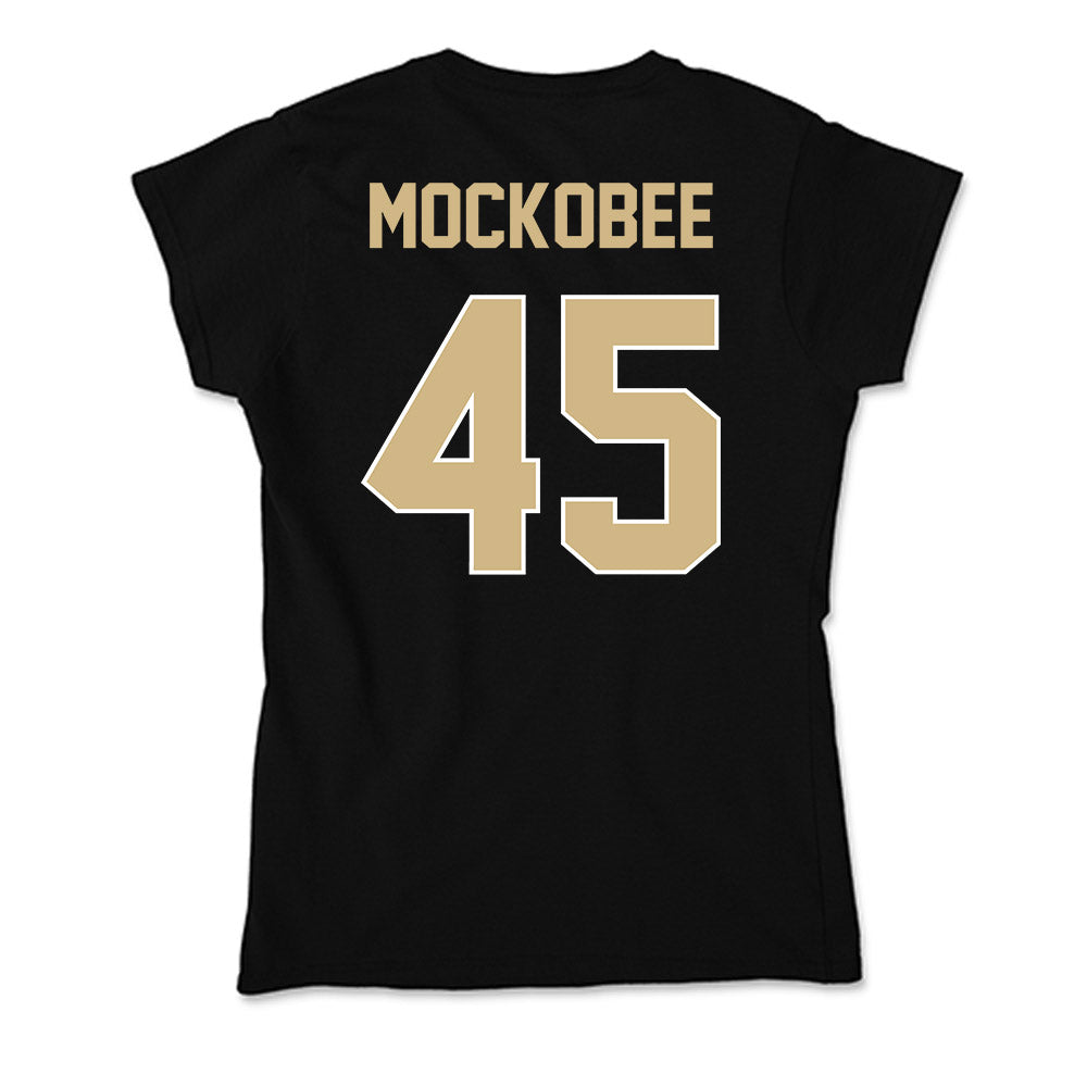 Purdue - NCAA Football : Devin Mockobee - Soft Style Women’s T-Shirt-1