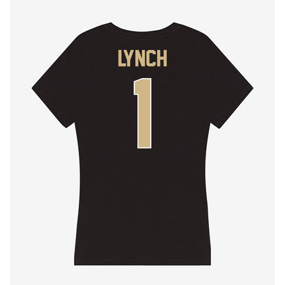 Purdue - NCAA Women's Soccer : Ally Lynch - Women's V-Neck T-Shirt-1