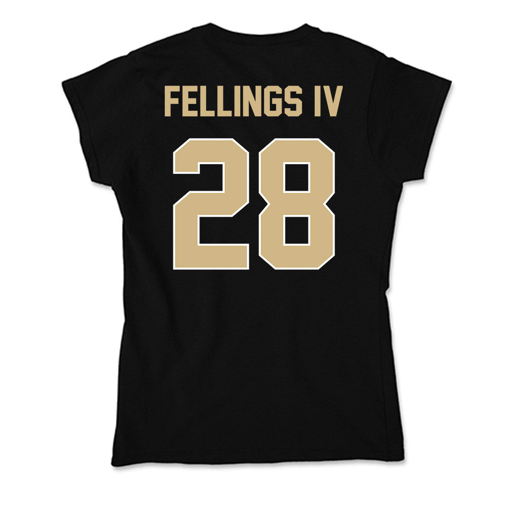 Purdue - NCAA Baseball : Eugene Tro Fellings IV - Soft Style Women’s T-Shirt-1