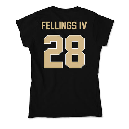 Purdue - NCAA Baseball : Eugene Tro Fellings IV - Soft Style Women’s T-Shirt-1