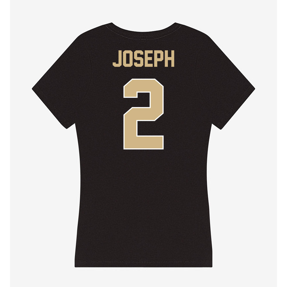 Purdue - NCAA Women's Soccer : Julia Joseph - Women's V-Neck T-Shirt-1