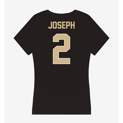 Purdue - NCAA Women's Soccer : Julia Joseph - Women's V-Neck T-Shirt-1