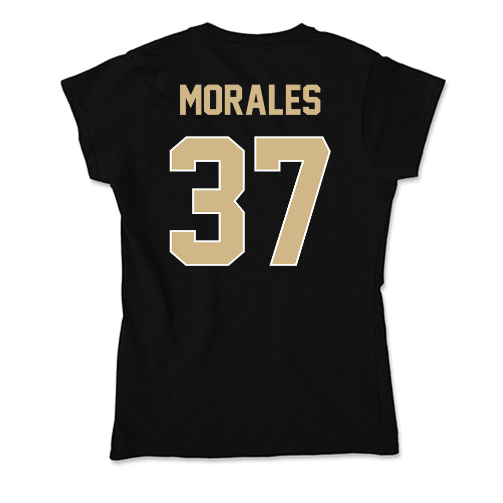 Purdue - NCAA Baseball : Jordan Morales - Soft Style Women’s T-Shirt-1