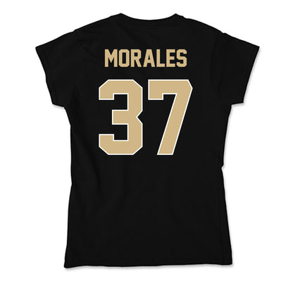 Purdue - NCAA Baseball : Jordan Morales - Soft Style Women’s T-Shirt-1