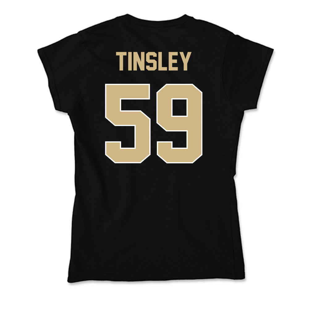 Purdue - NCAA Football : Thomas Tinsley - Soft Style Women’s T-Shirt-1