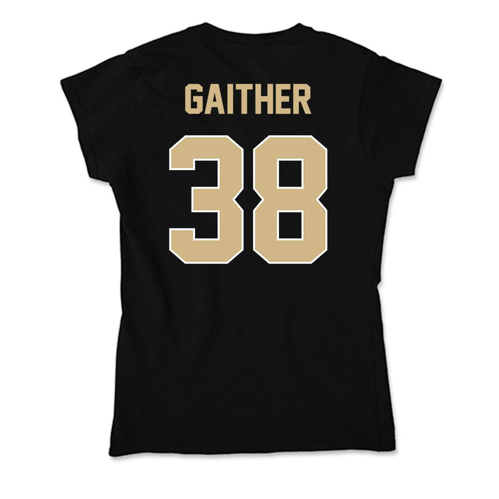 Purdue - NCAA Baseball : Matt Gaither - Soft Style Women’s T-Shirt-1