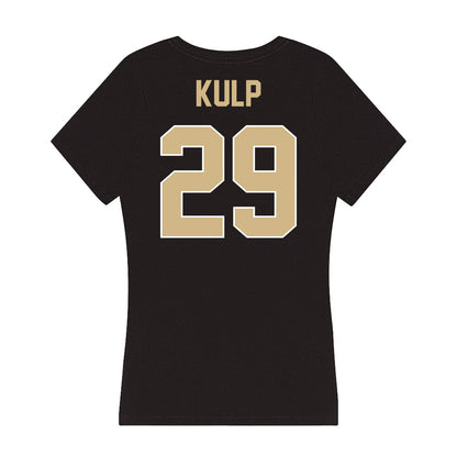 Purdue - NCAA Football : Earl Kulp - Women's V-Neck T-Shirt-1