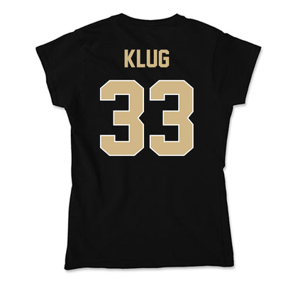 Purdue - NCAA Baseball : Austin Klug - Soft Style Women’s T-Shirt-1