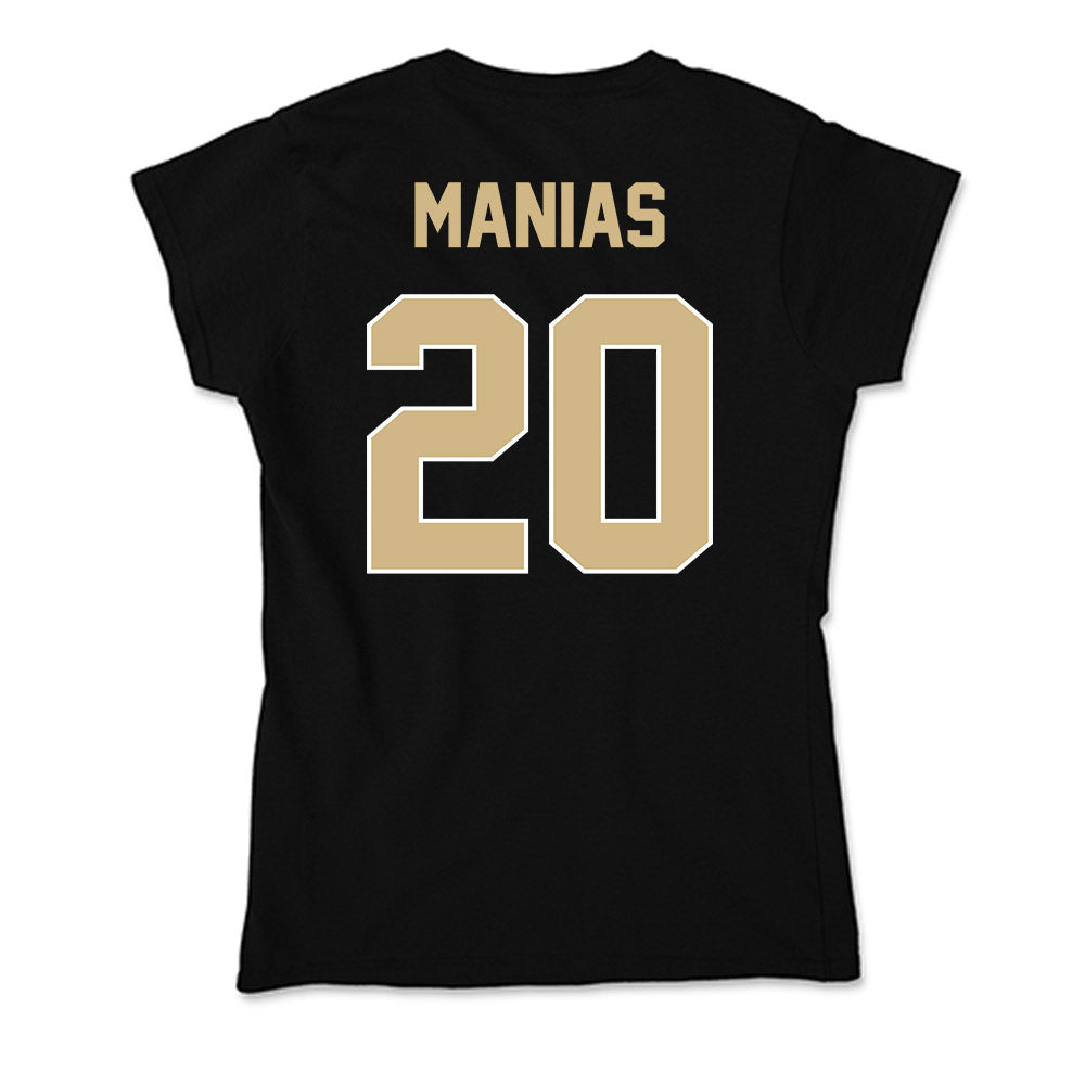 Purdue - NCAA Baseball : Aaron Manias - Soft Style Women’s T-Shirt-1