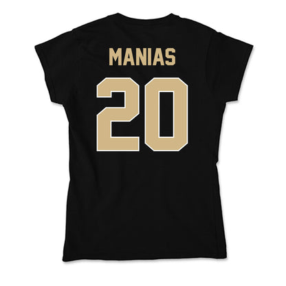 Purdue - NCAA Baseball : Aaron Manias - Soft Style Women’s T-Shirt-1