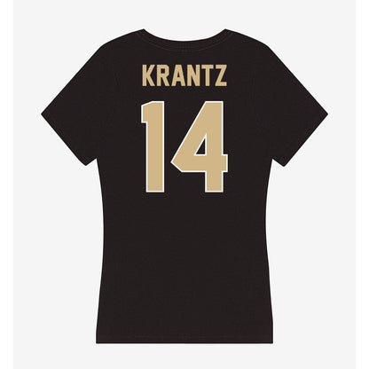 Purdue - NCAA Softball : Jensen Krantz - Women's V-Neck T-Shirt-1