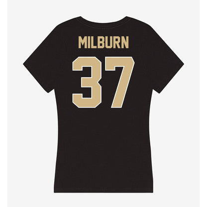 Purdue - NCAA Baseball : Isaac Milburn - Women's V-Neck T-Shirt-1