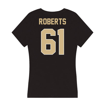 Purdue - NCAA Football : Aaron Roberts - Women's V-Neck T-Shirt-1