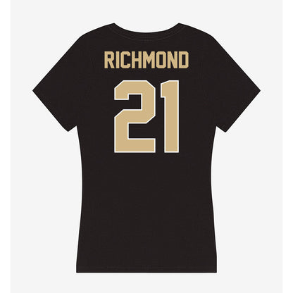 Purdue - NCAA Baseball : CJ Richmond - Women's V-Neck T-Shirt-1