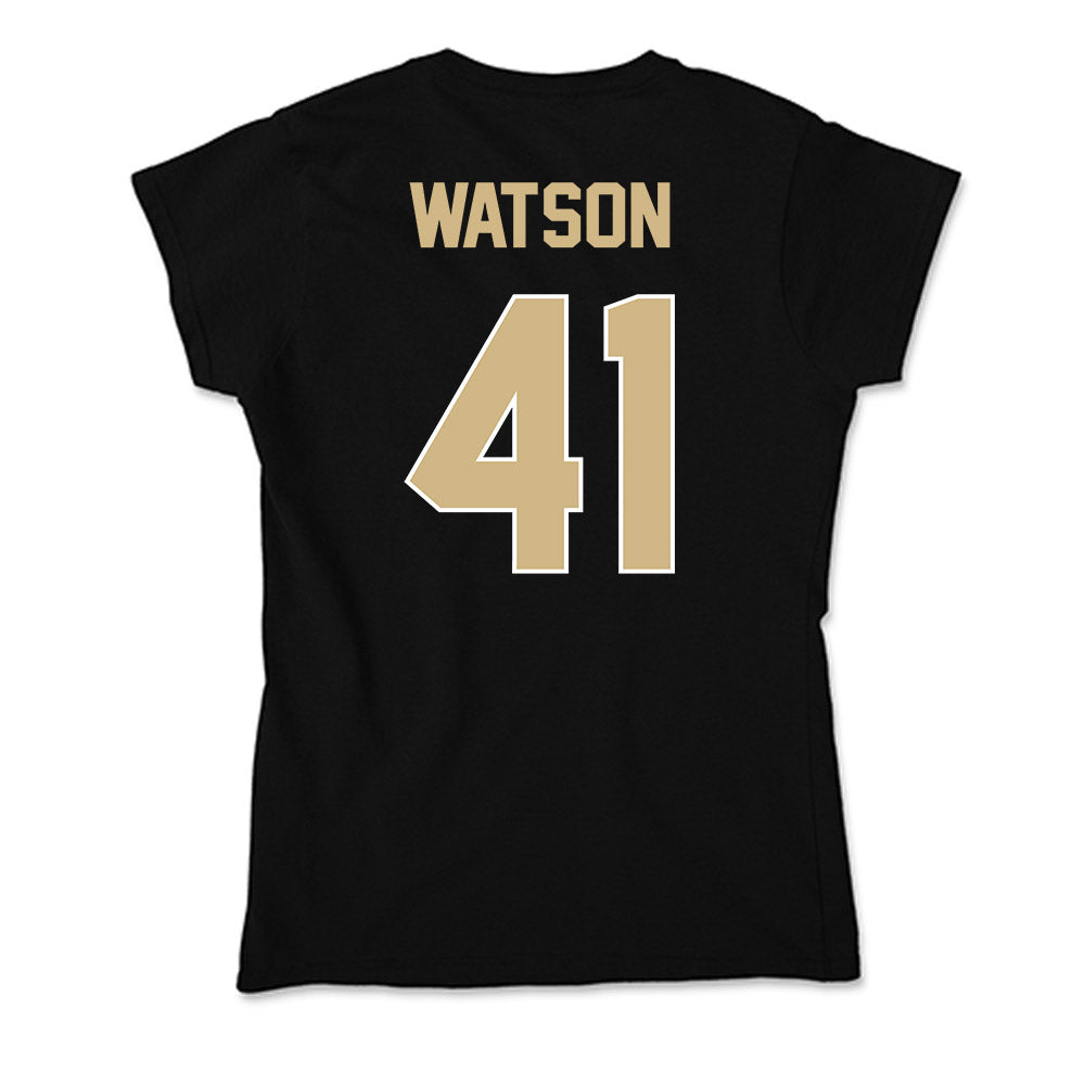 Purdue - NCAA Baseball : Gabriel Watson - Soft Style Women’s T-Shirt-1