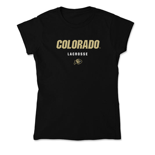 Colorado - NCAA Women's Lacrosse : Jaimey Hill - Classic Shersey Soft Style Women’s T-Shirt-0