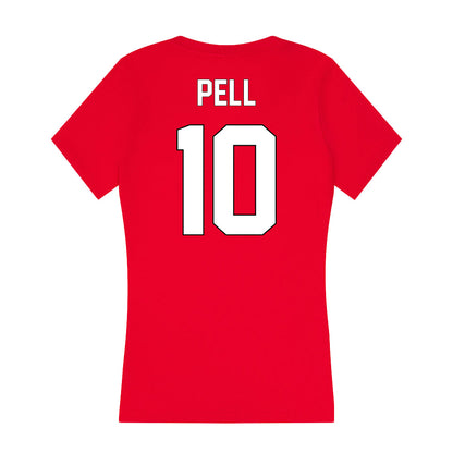 Maryland - NCAA Women's Lacrosse : Cecelia Pell - Women's V-Neck T-Shirt-1